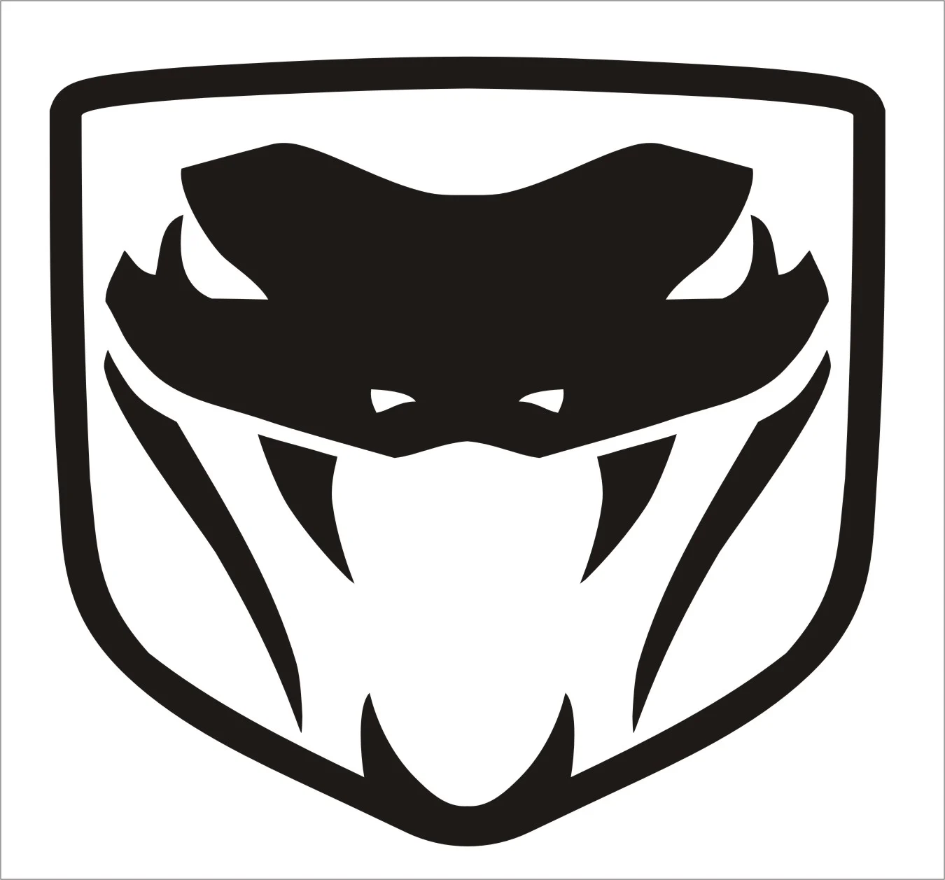 Dodge Viper / Daffy Duck Stencil