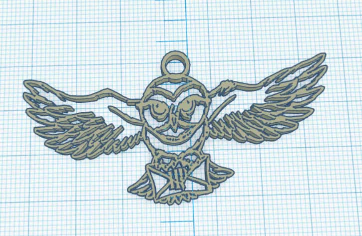 Harry Potter messenger owl - Chouette messagère Harry Potter