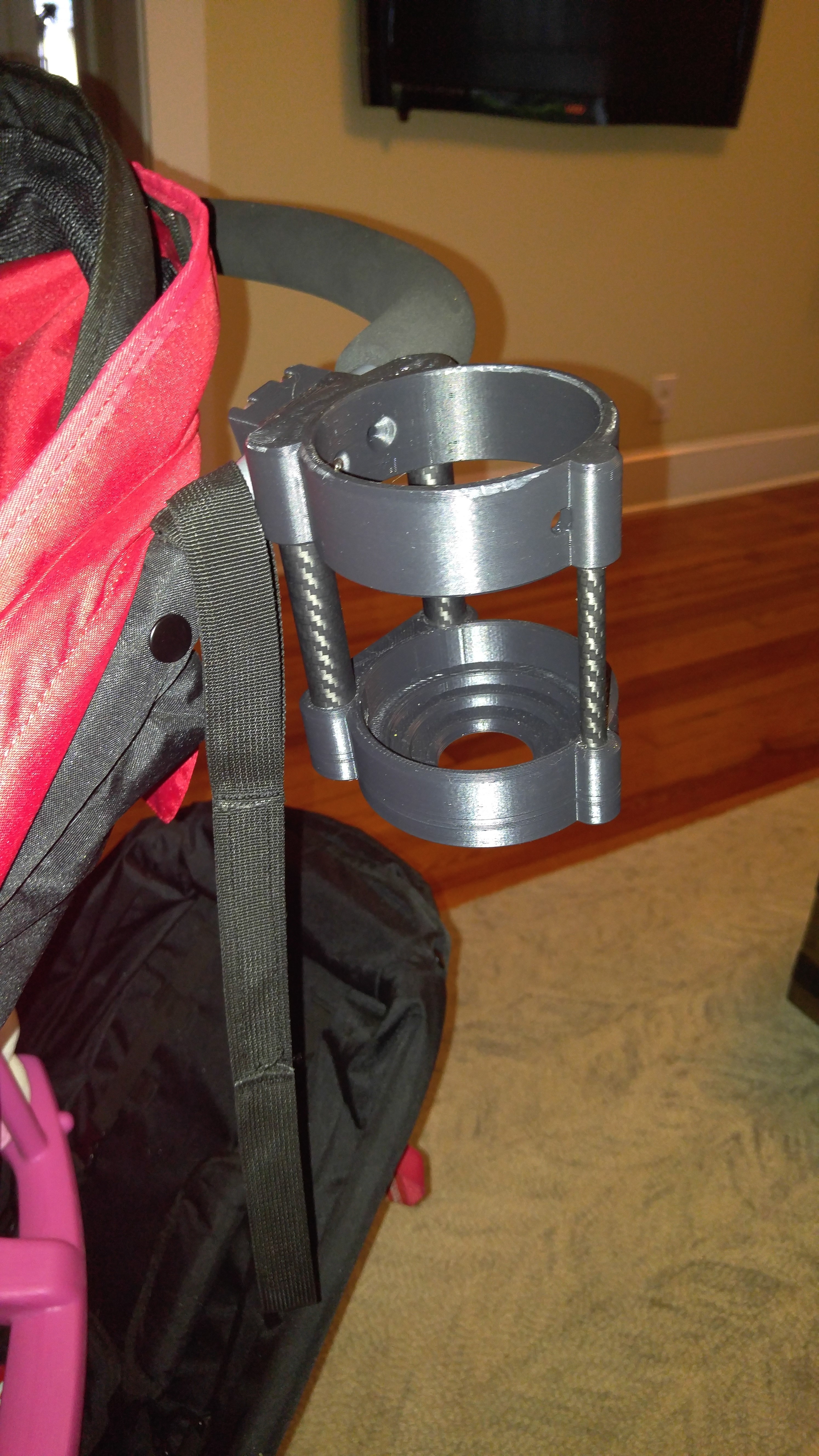 Phil and Teds Improved cupholder - 3inches for large water bottles