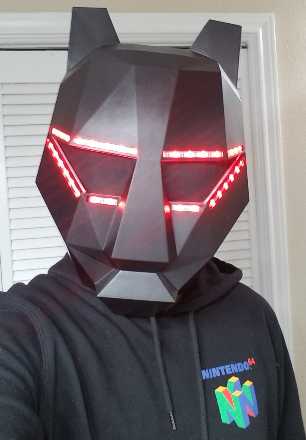 BTSM Helmet w/ LED channels (mesh fix)