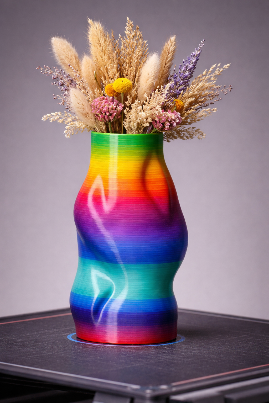Vase for dried flowers