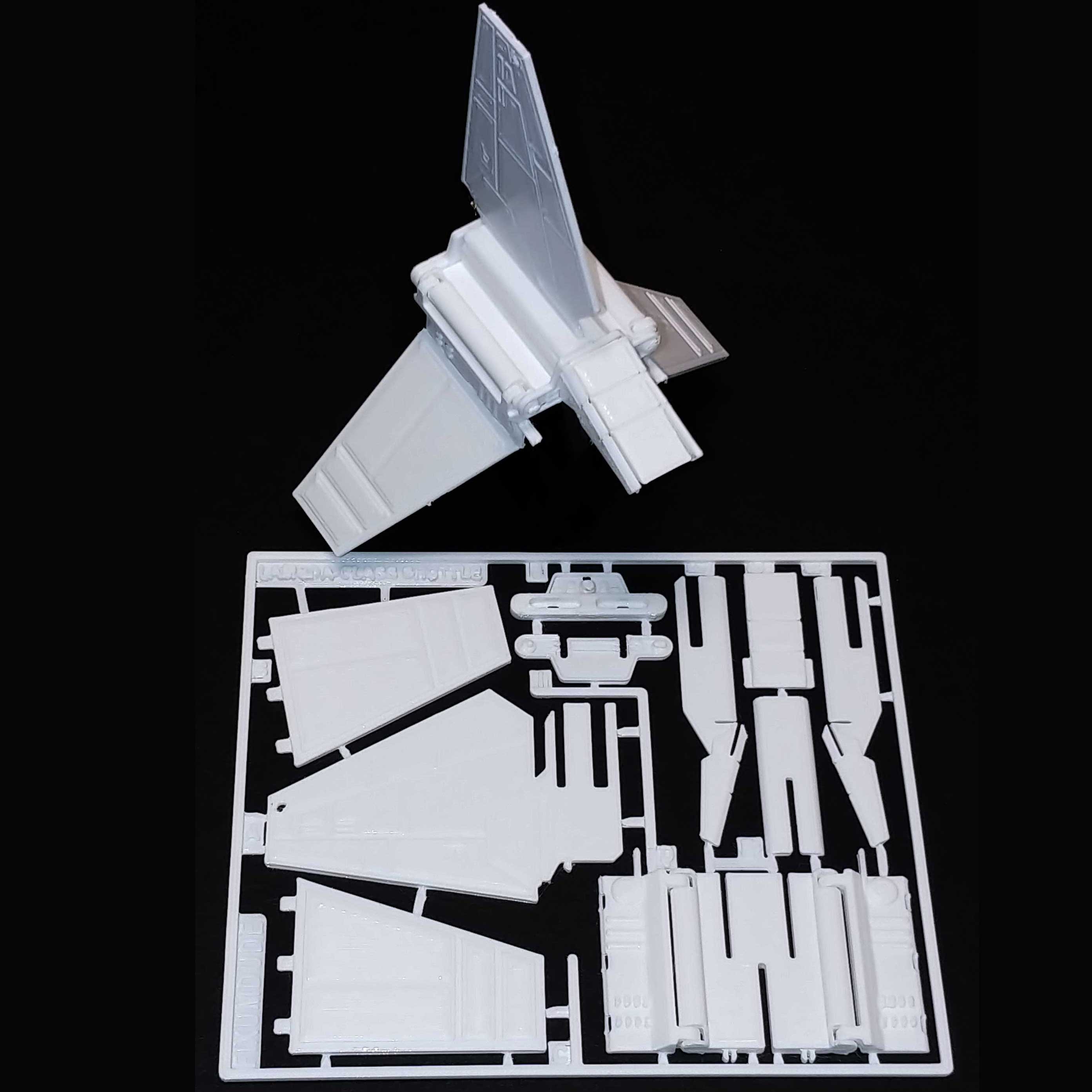 Lambda-Class Imperial Shuttle Kit Card