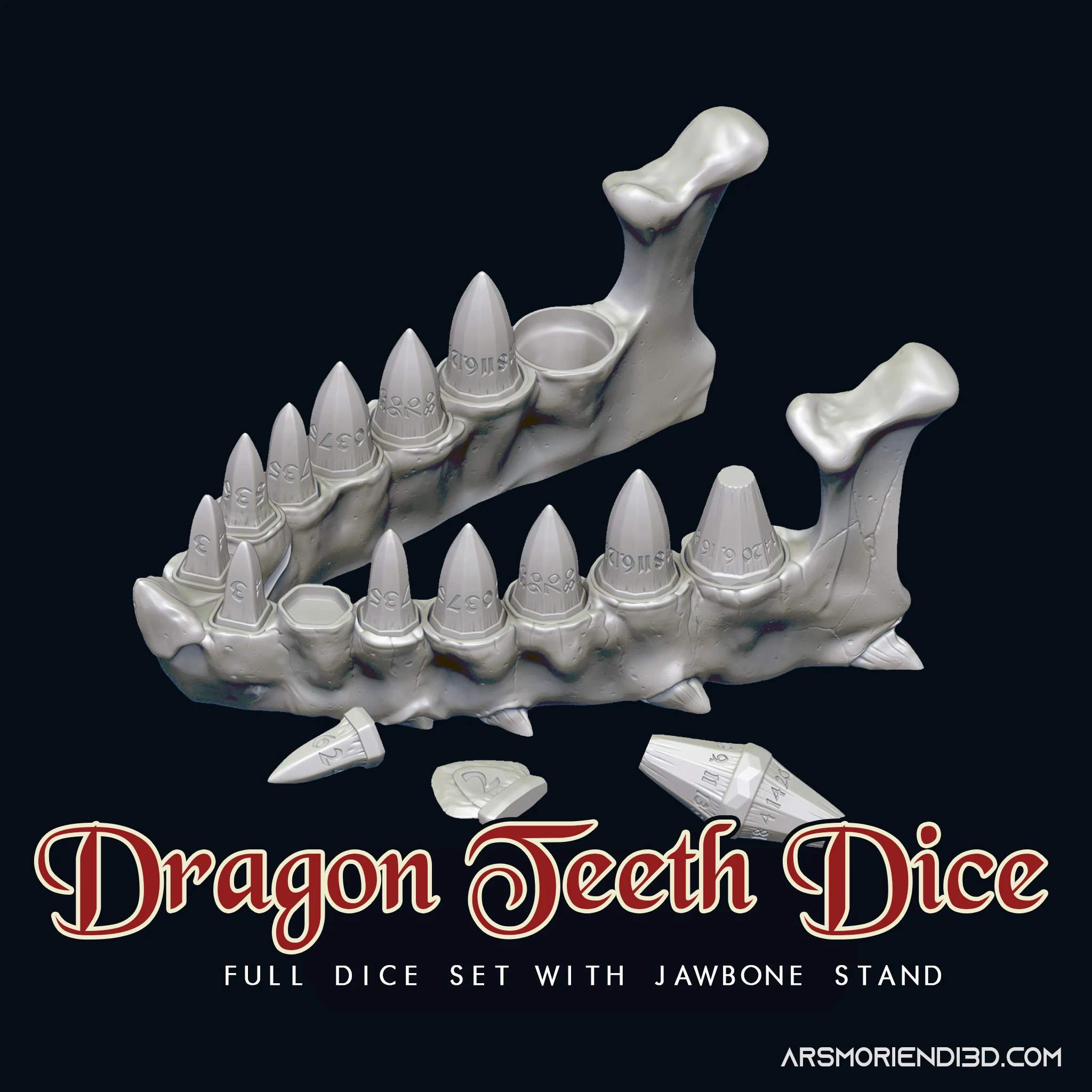 Dragon Teeth Dice Set