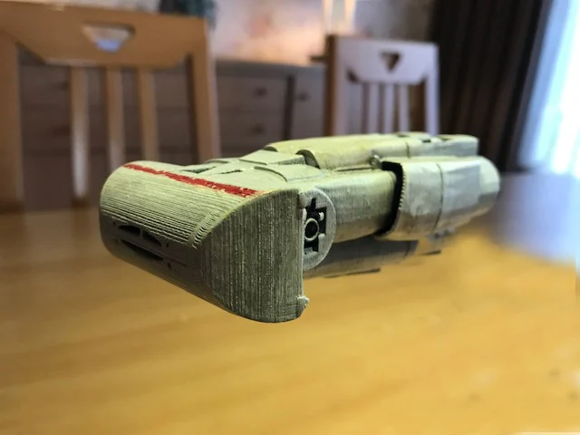 Canaris Shuttle from Galactica ragtag fleet