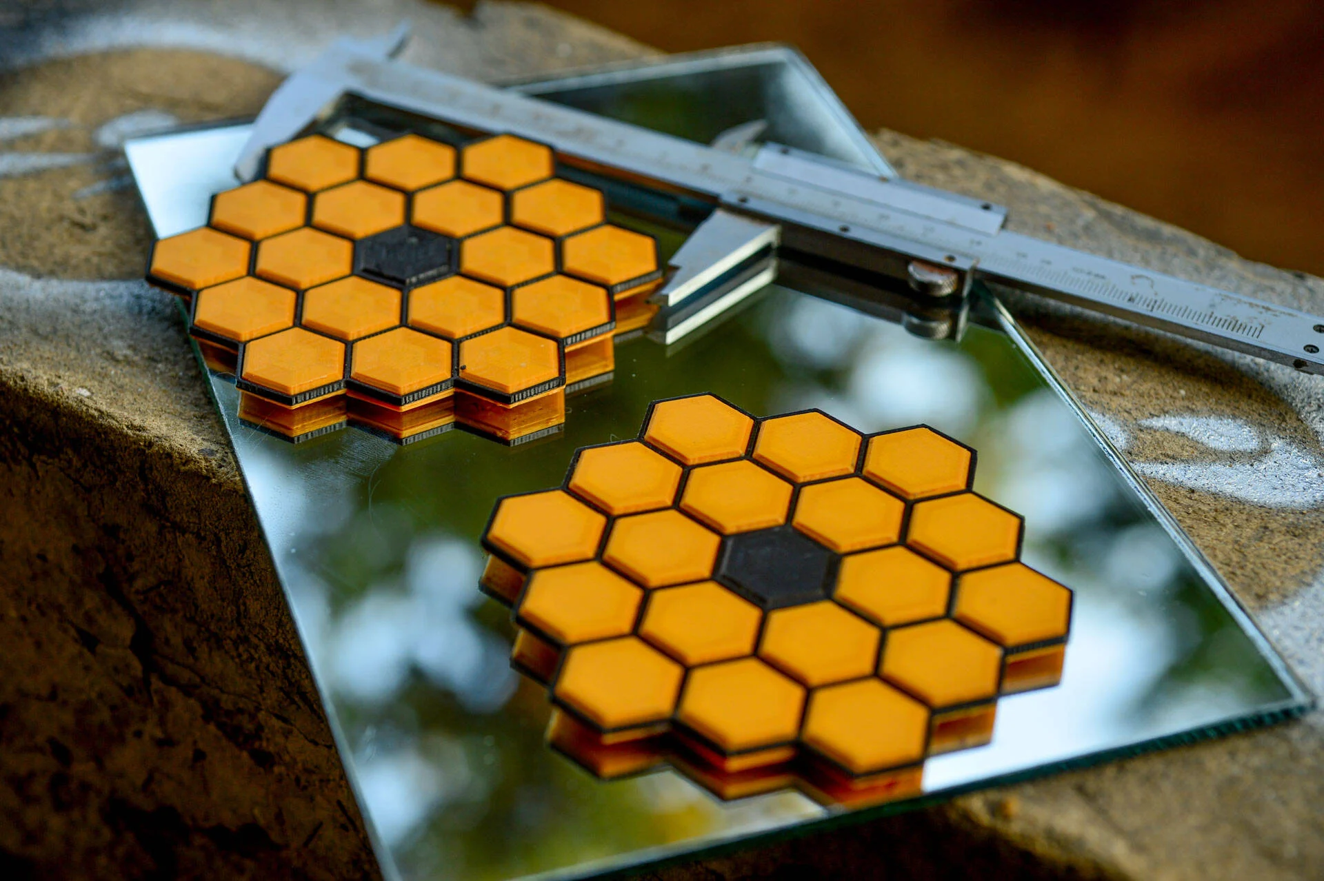 JWST Original Shape Coaster 1:64 scale
