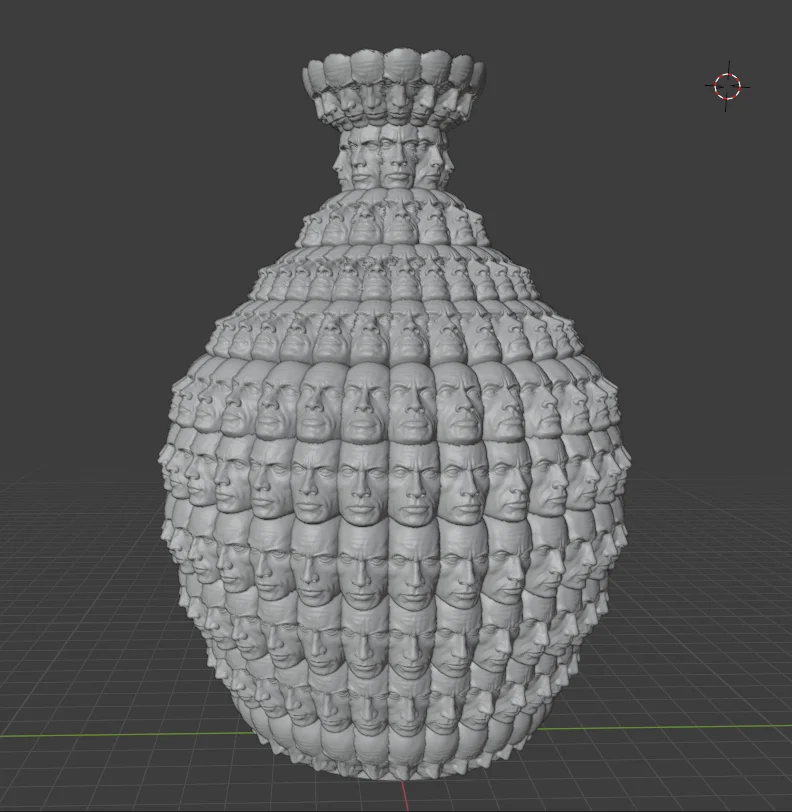 The Rock Face Vase