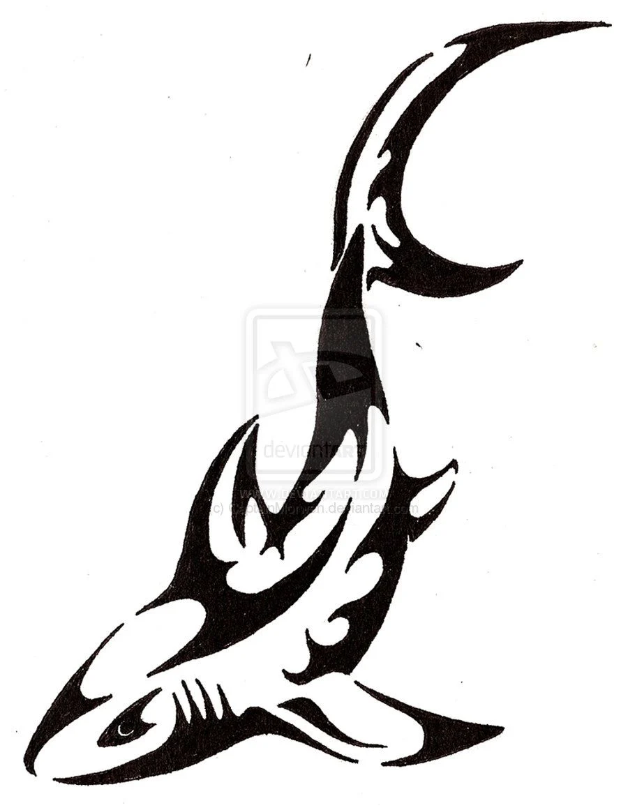 Shark wall art
