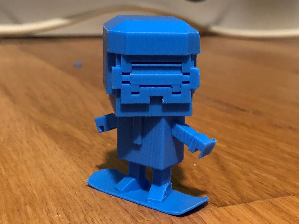 Blocky Snowboarder