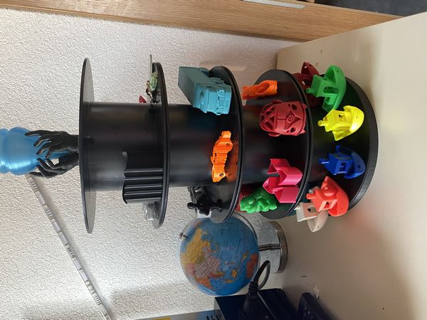 Spool display presentoir bobines