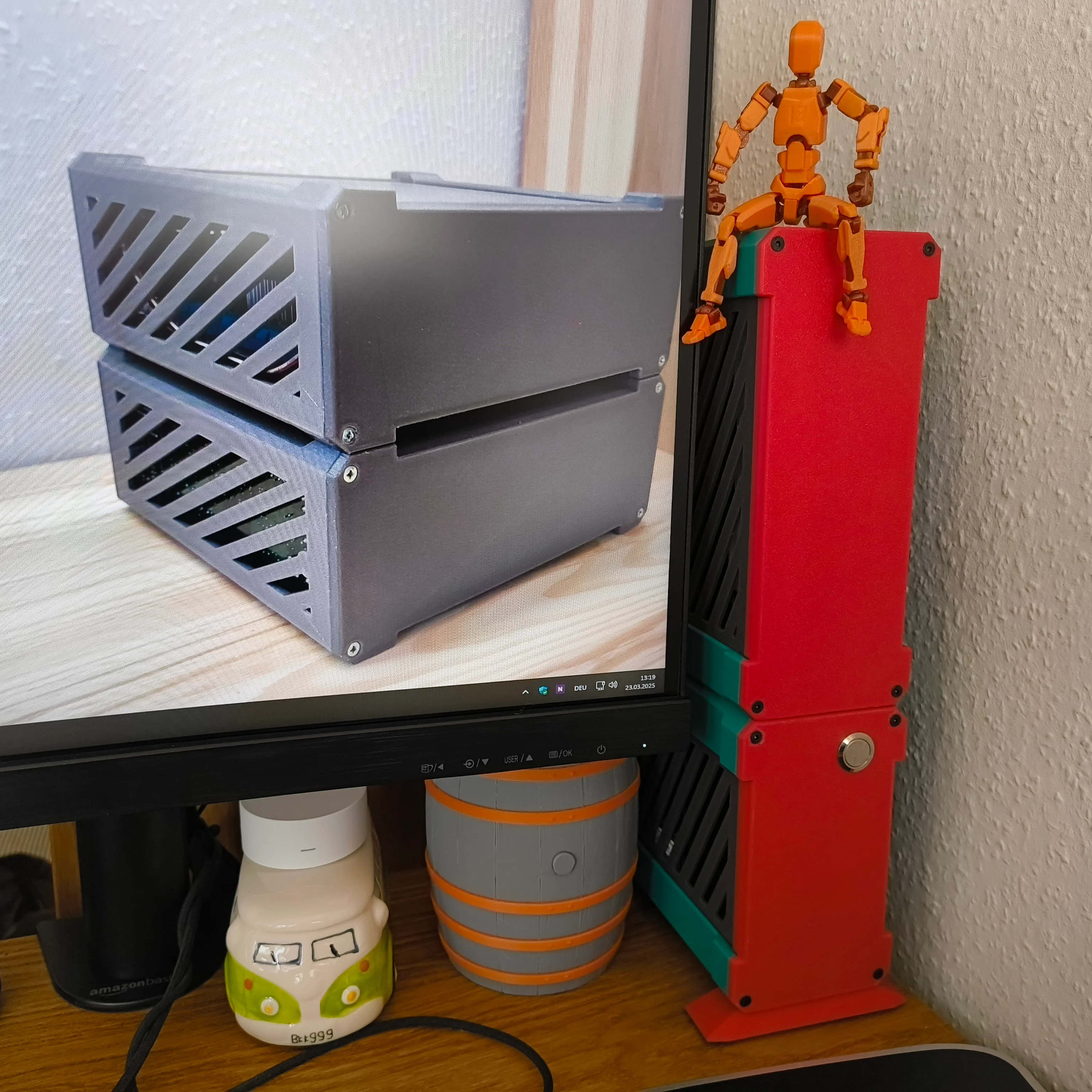 Mini ITX, NAS, Streaming Tower Modular Computer Case V2
