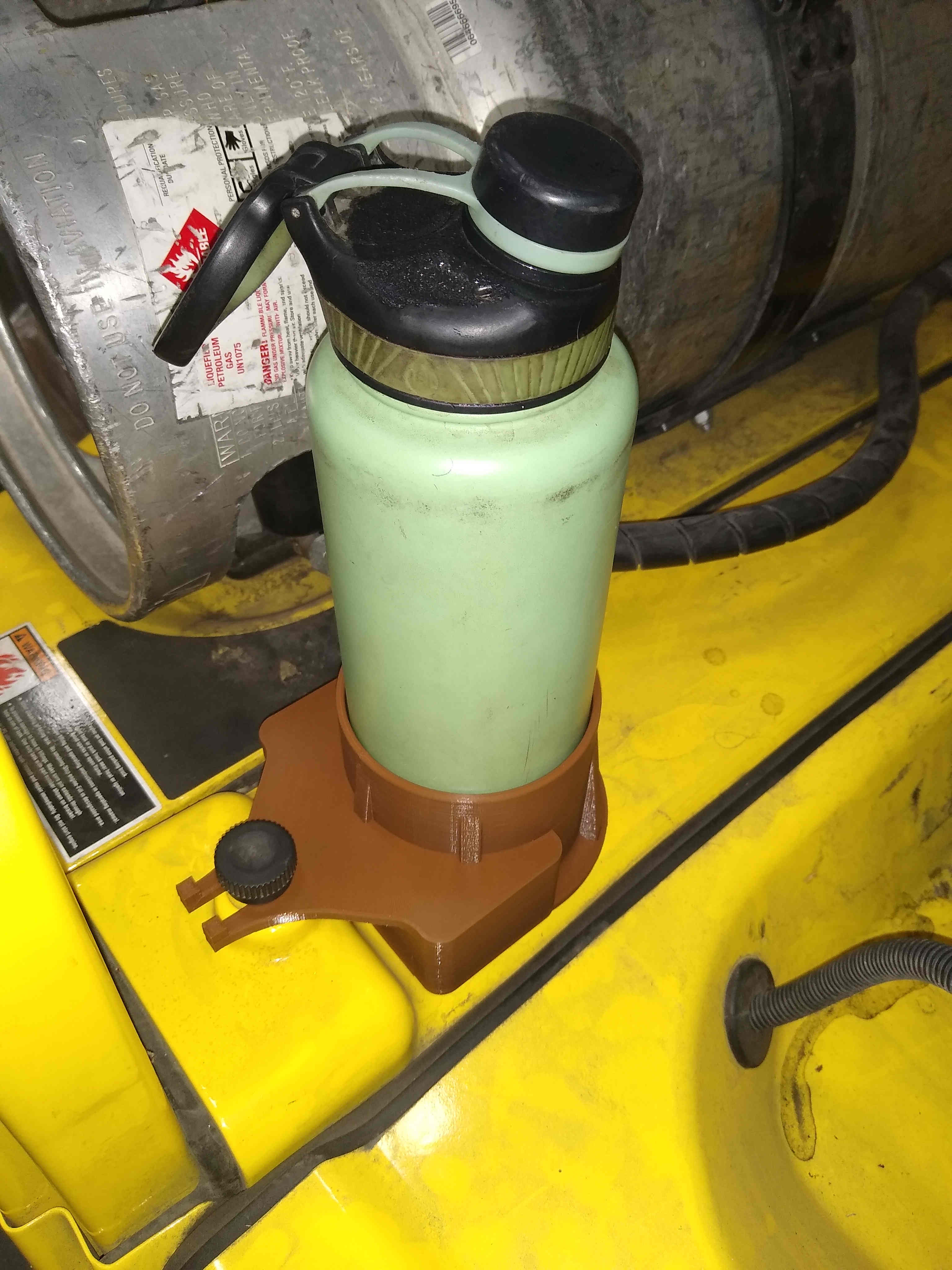forklift drink holder