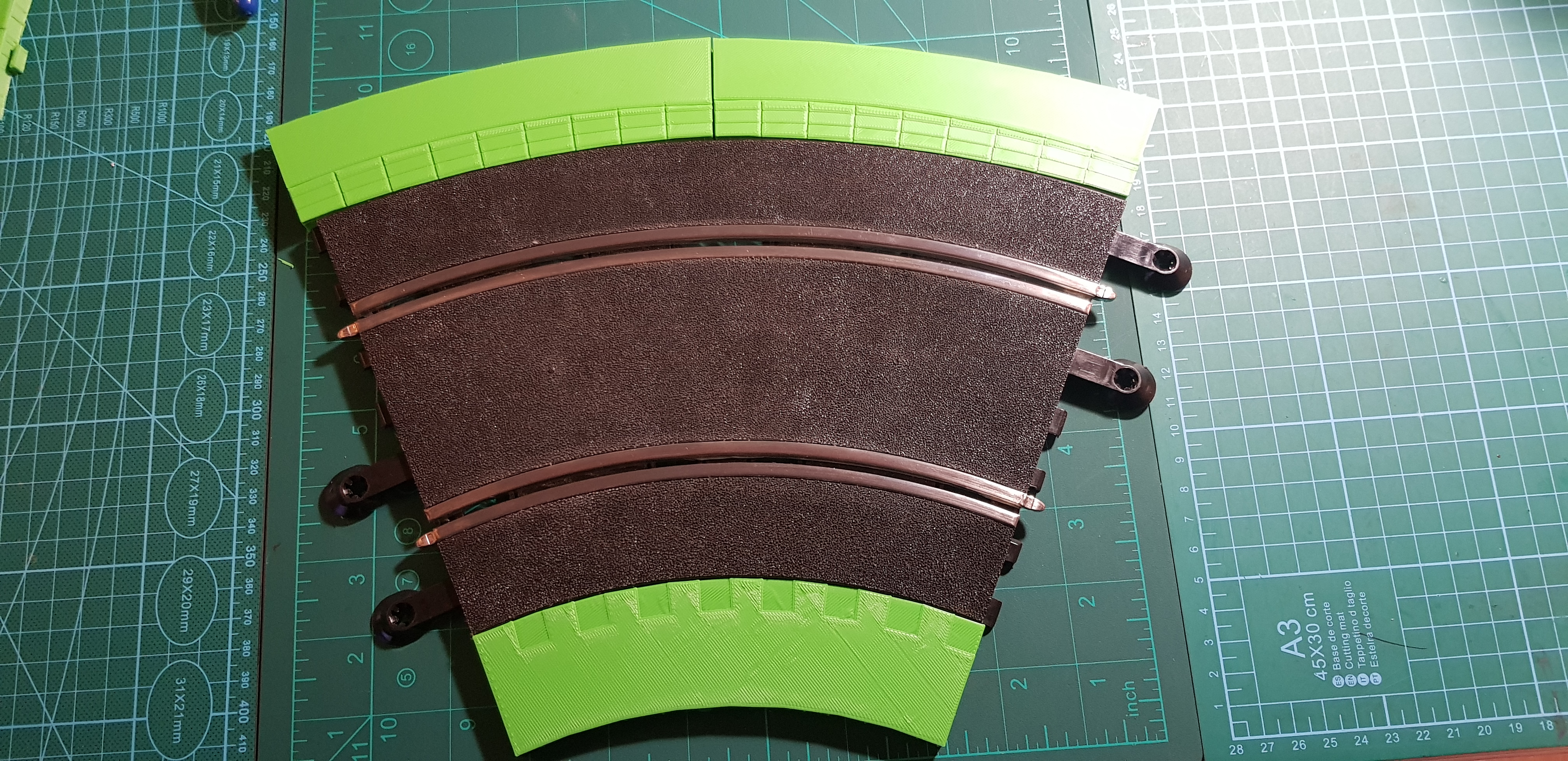 Bordes de pista Scalextric Exin