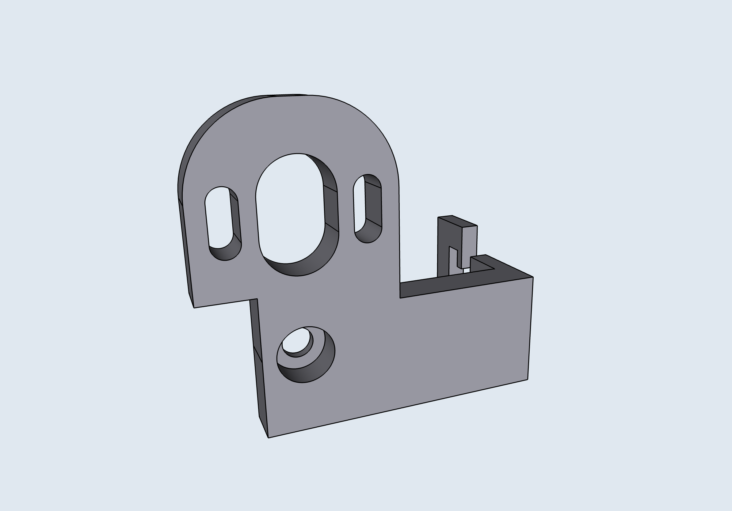 Wltoys high motor mount.
