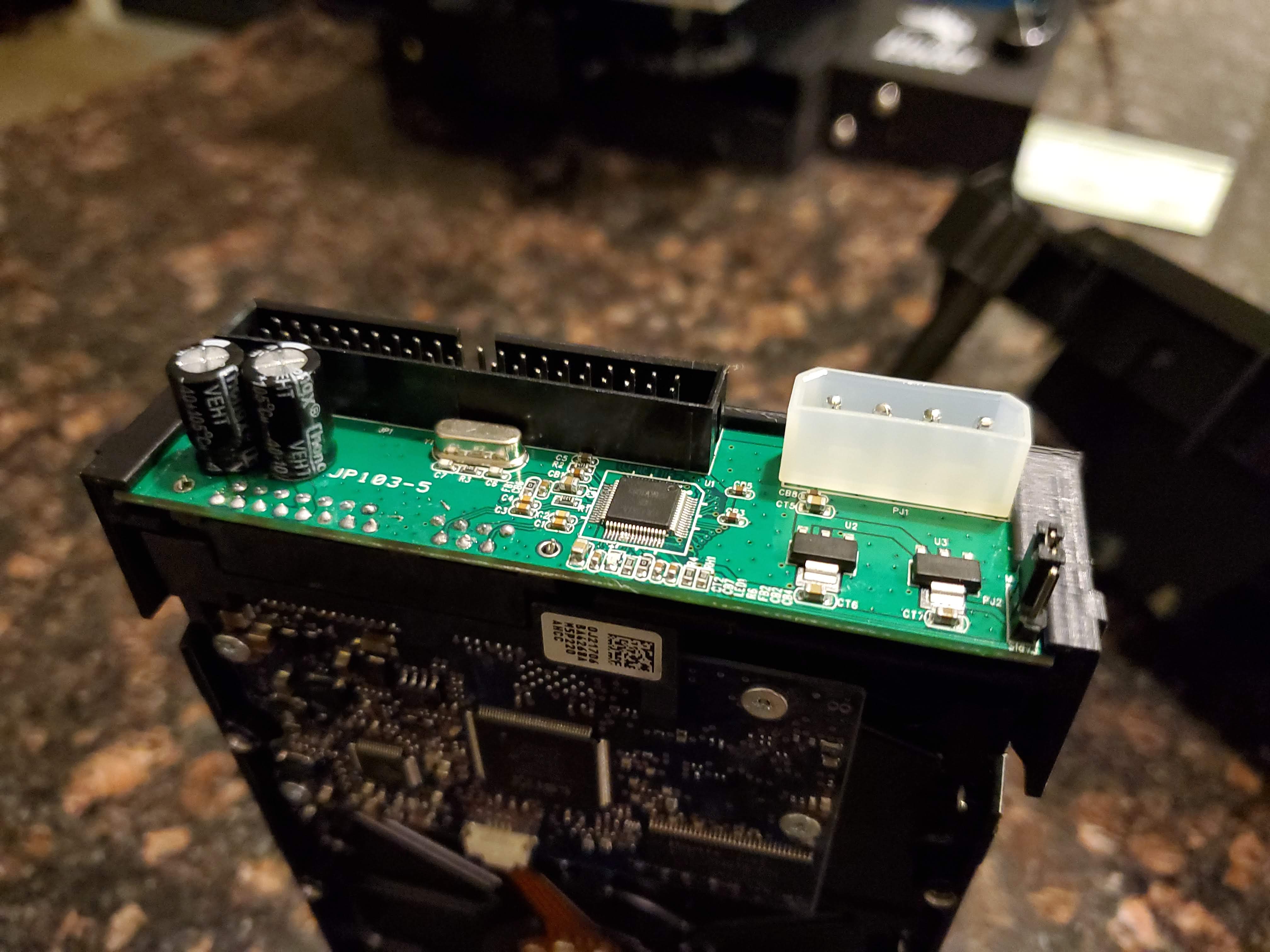 Original Xbox SATA to IDE Conversion Adapter for Hitachi Drives