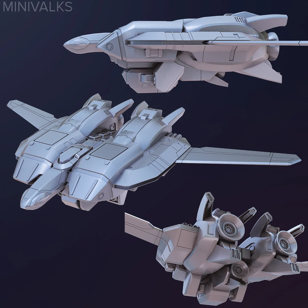 AB-01 TREAD BOMBER - GENESIS CLIMBER MOSPEADA (1/72 SCALE)