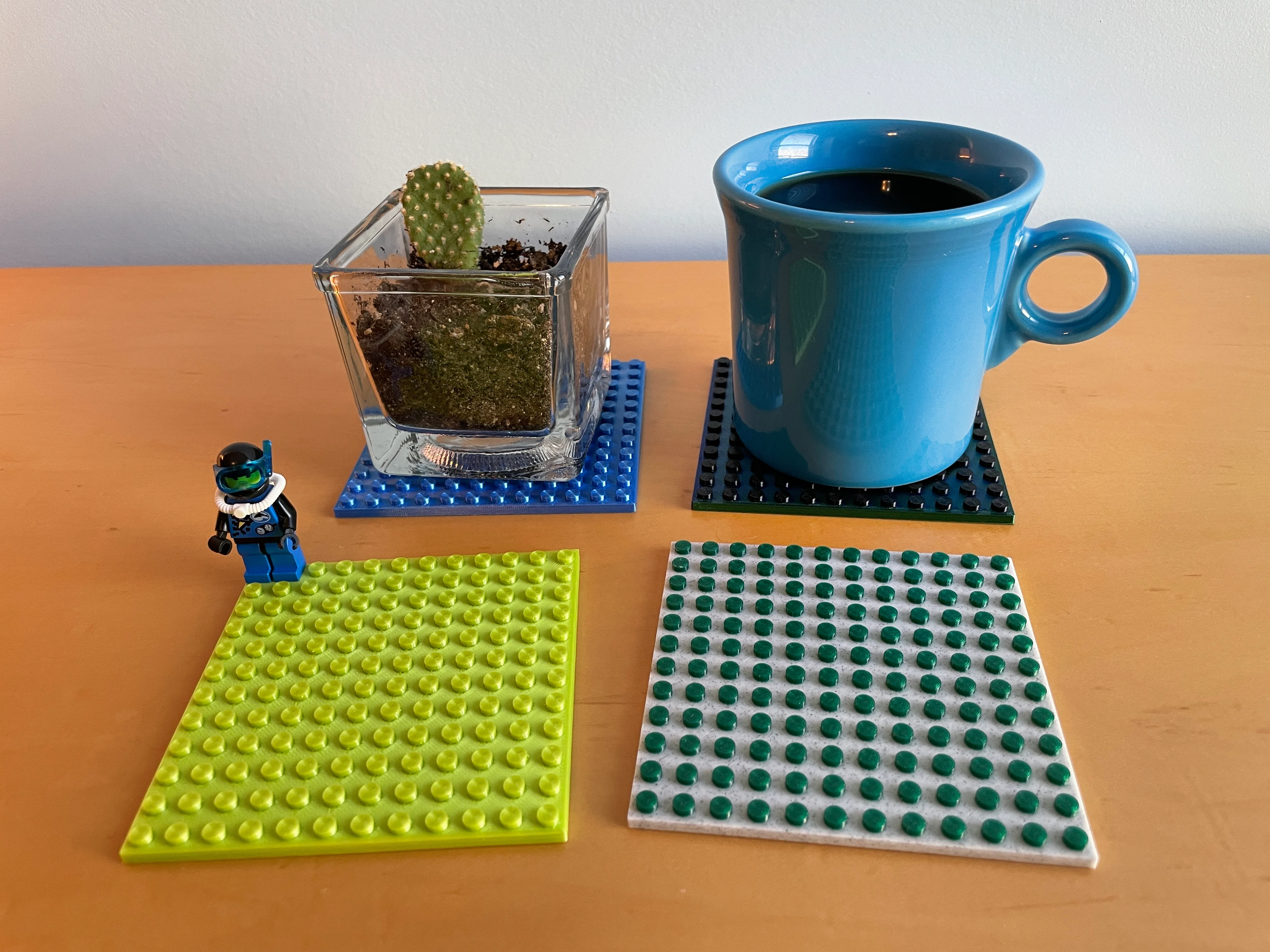 LEGO Drink Coaster Plate