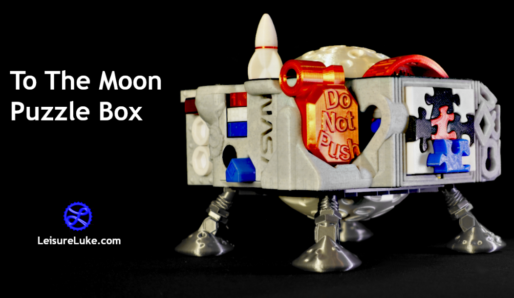 To The Moon Puzzle Box by Leisure Luke