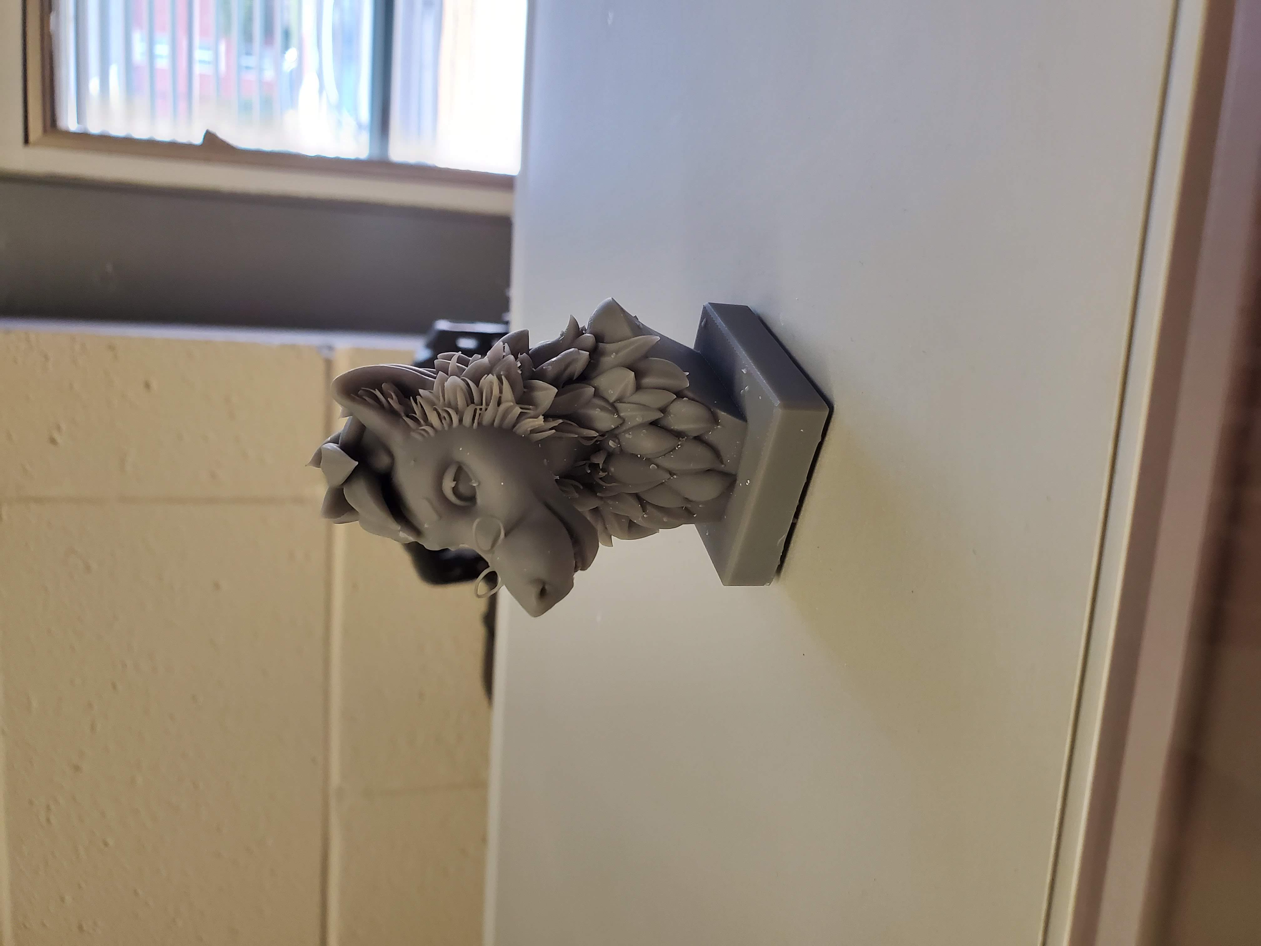 Wolf bust