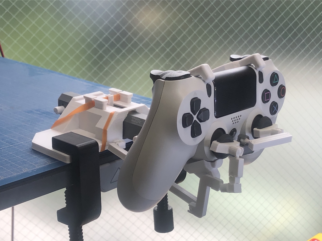 DualShock Yoke for flight simulators