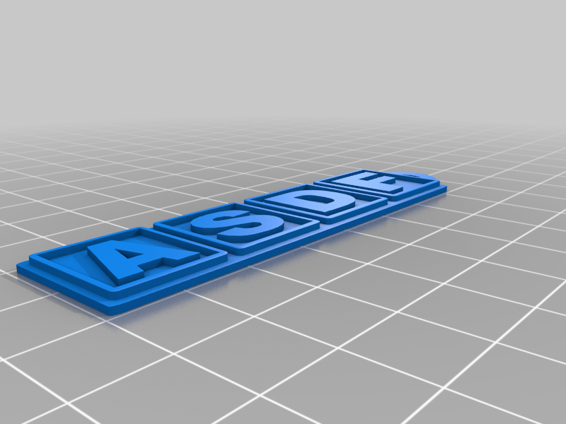 ASDF Keychain