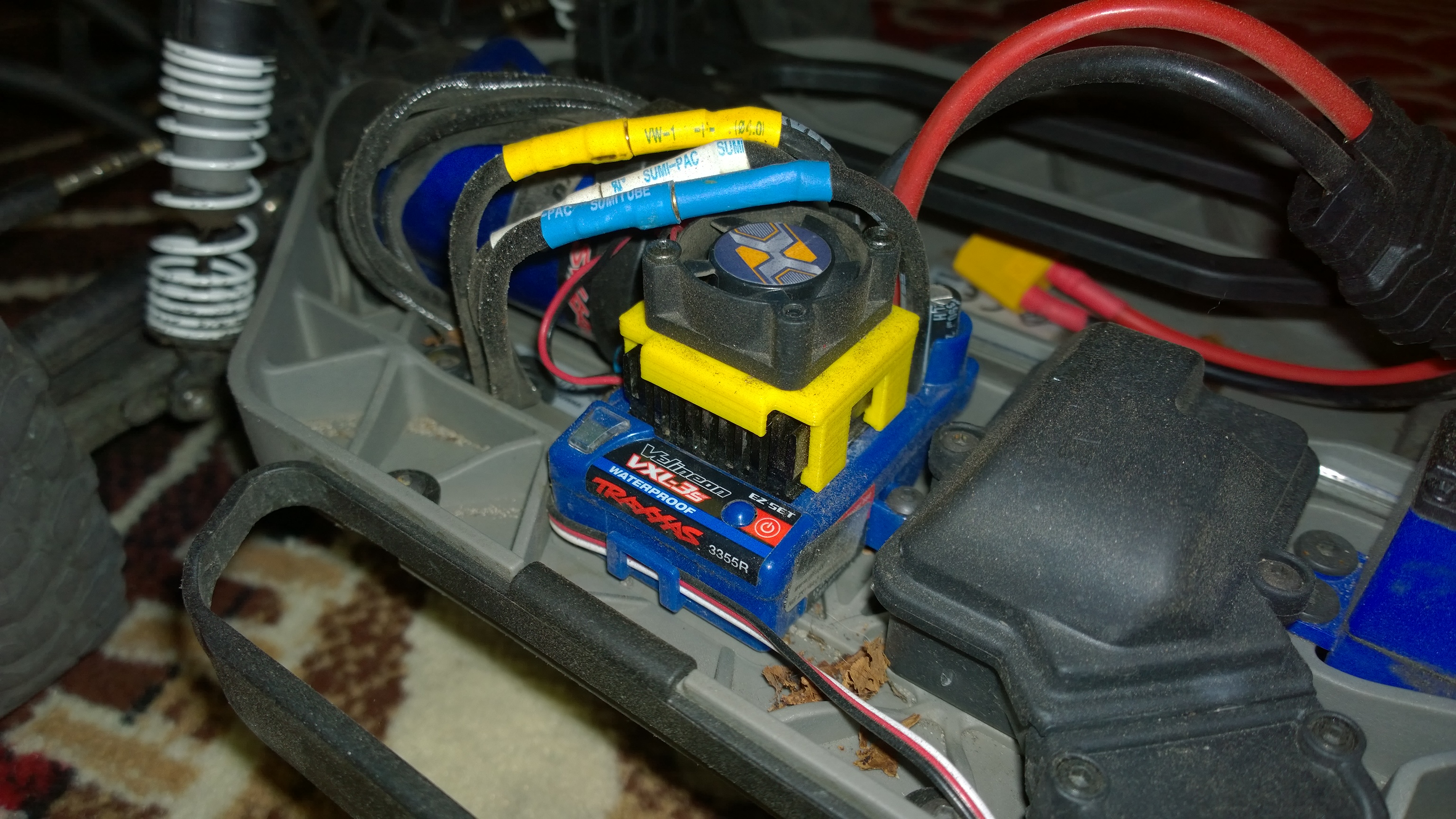 Traxxas VXL-3S fan mount