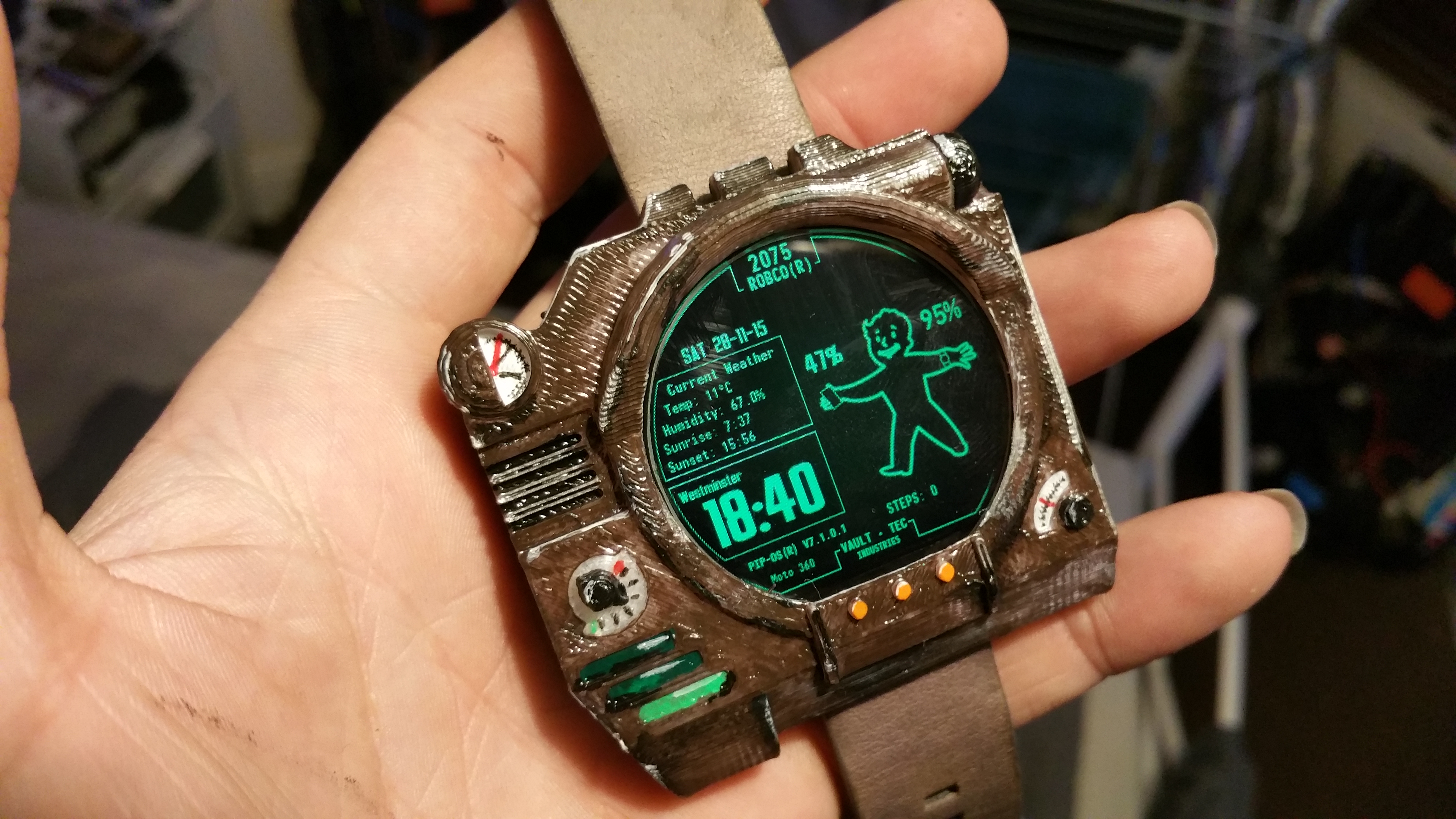 PIPBOY 4 - Moto360 GEN1