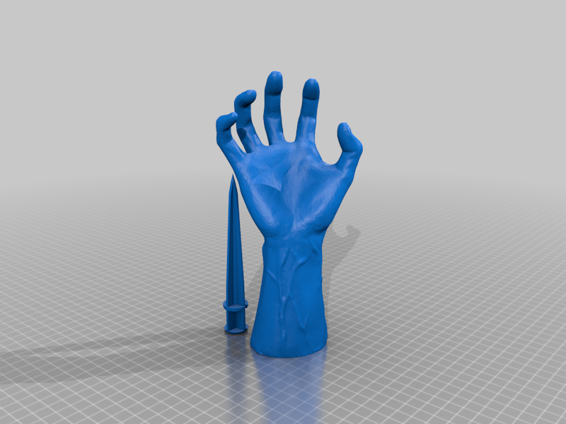 Creepy arm stake