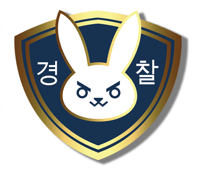 Officer D.Va Badge