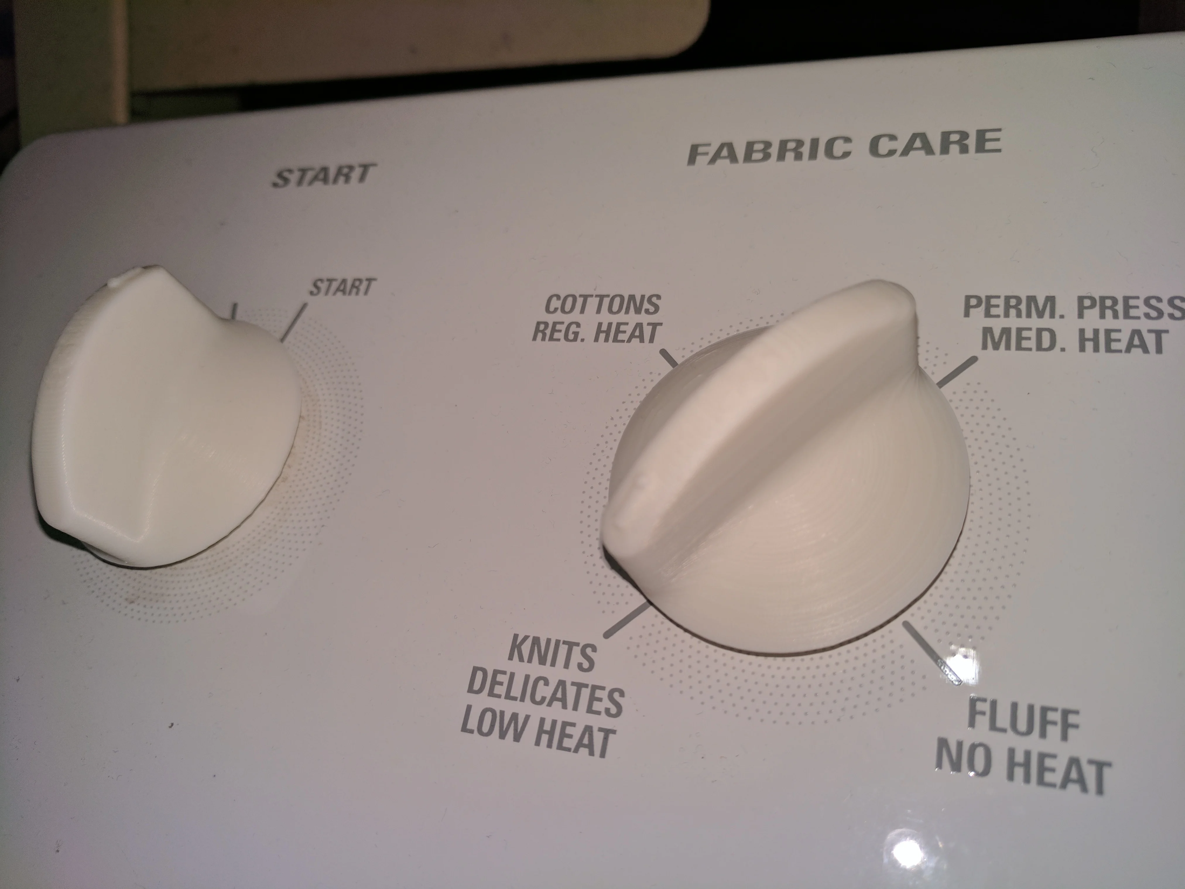 GE DRYER KNOB