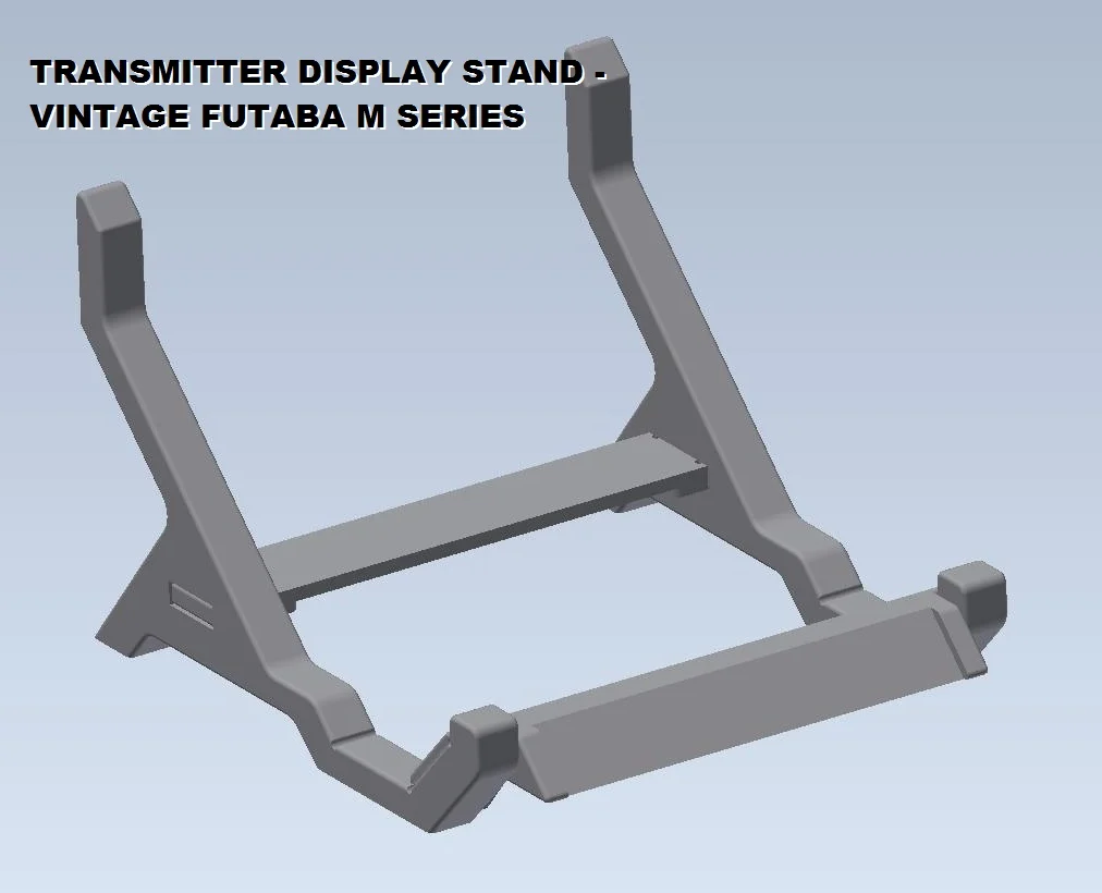 Display stand - Vintage Futaba M series transmitter
