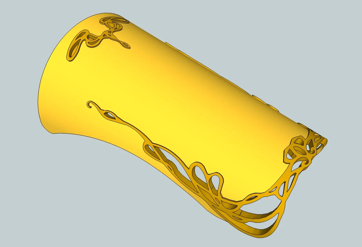 Elegant Steampunk Bracer