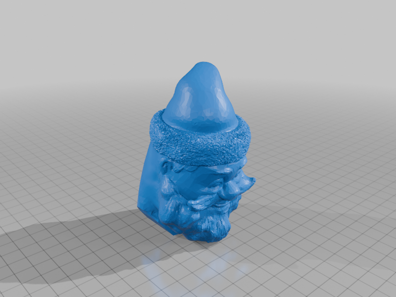 Santa Head / Bust Ornament
