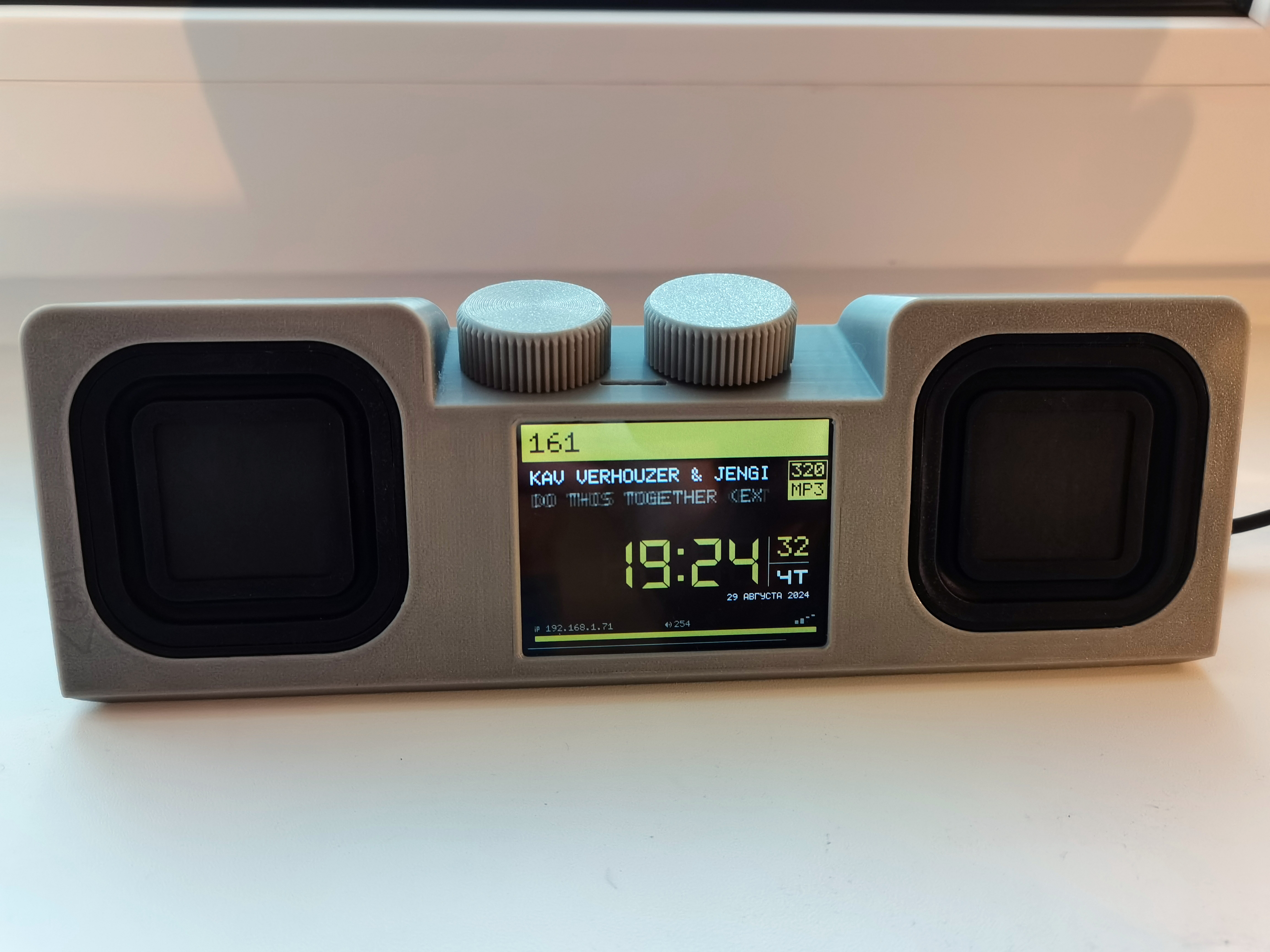 The case for the YoRadio Internet Player