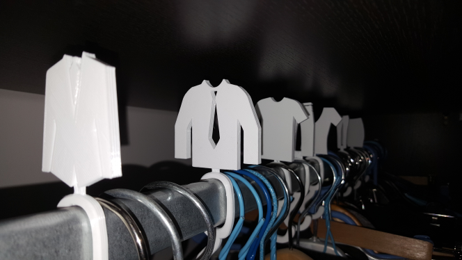 wardrobe separator