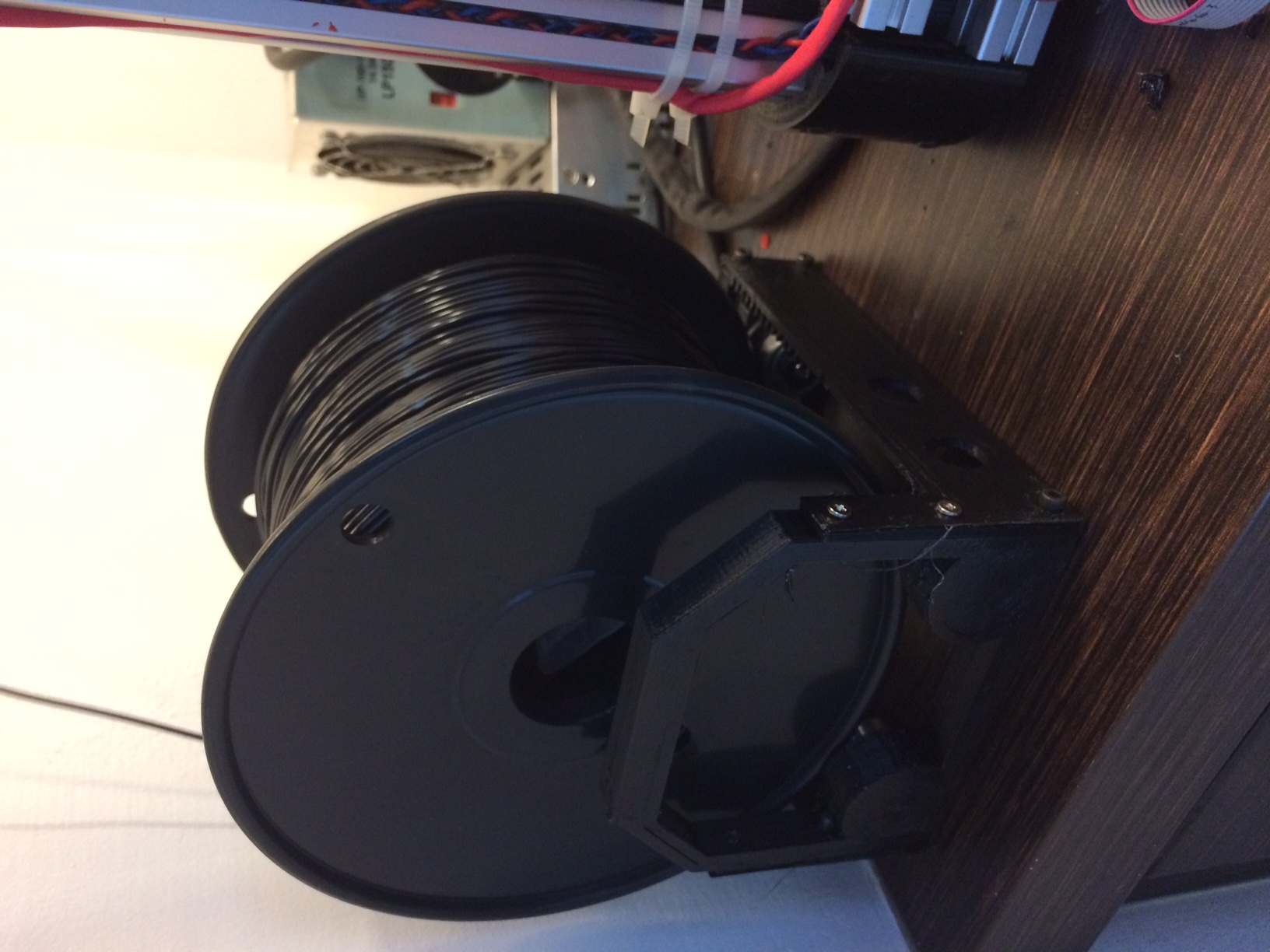 SuperSized Filament Holder - Designed for Larger Spools - As smooth as glass when printing