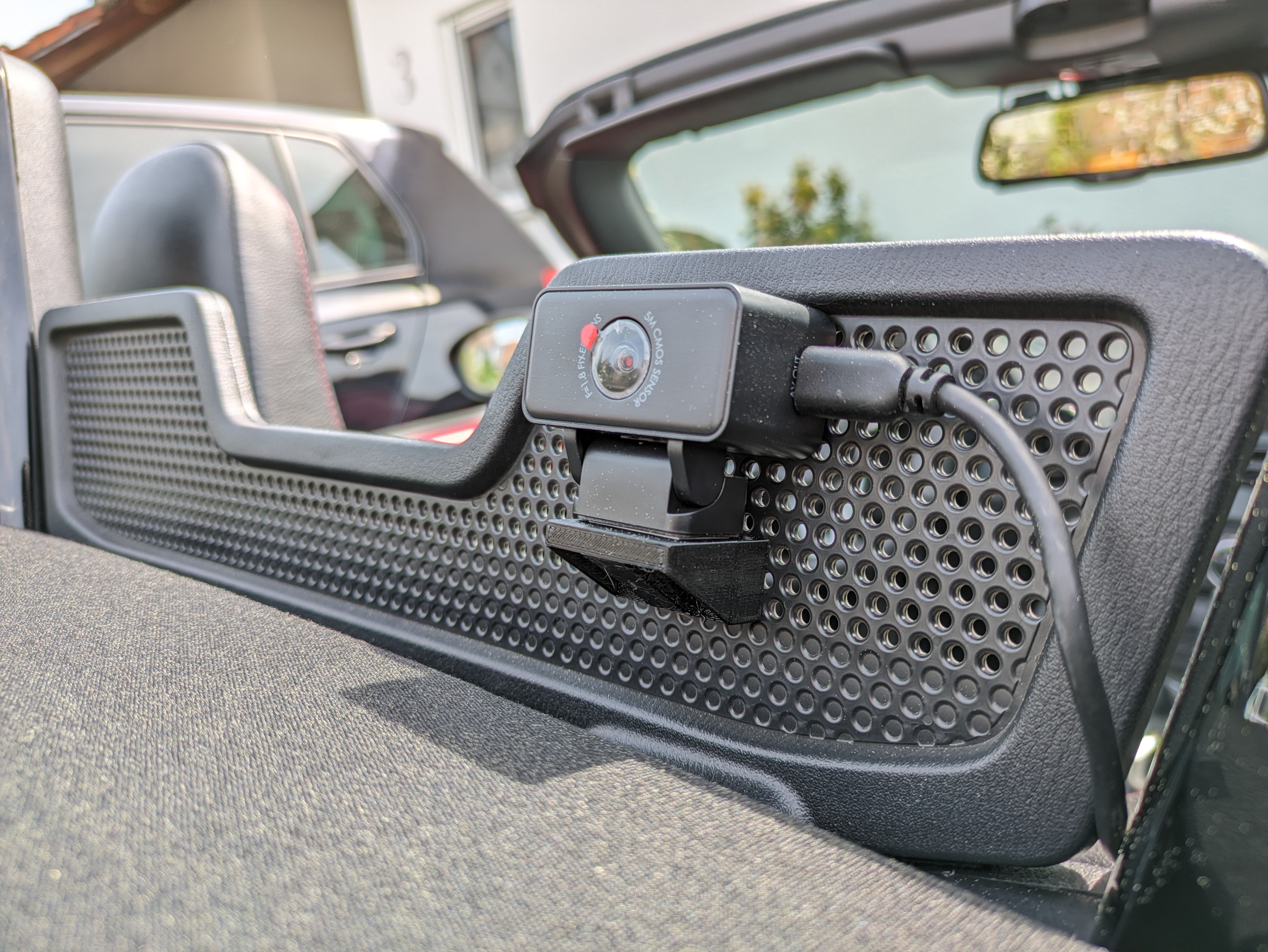 Dashcam Mount for MX-5 ND Wind Deflector (Windschotthalterung für Dashcam)