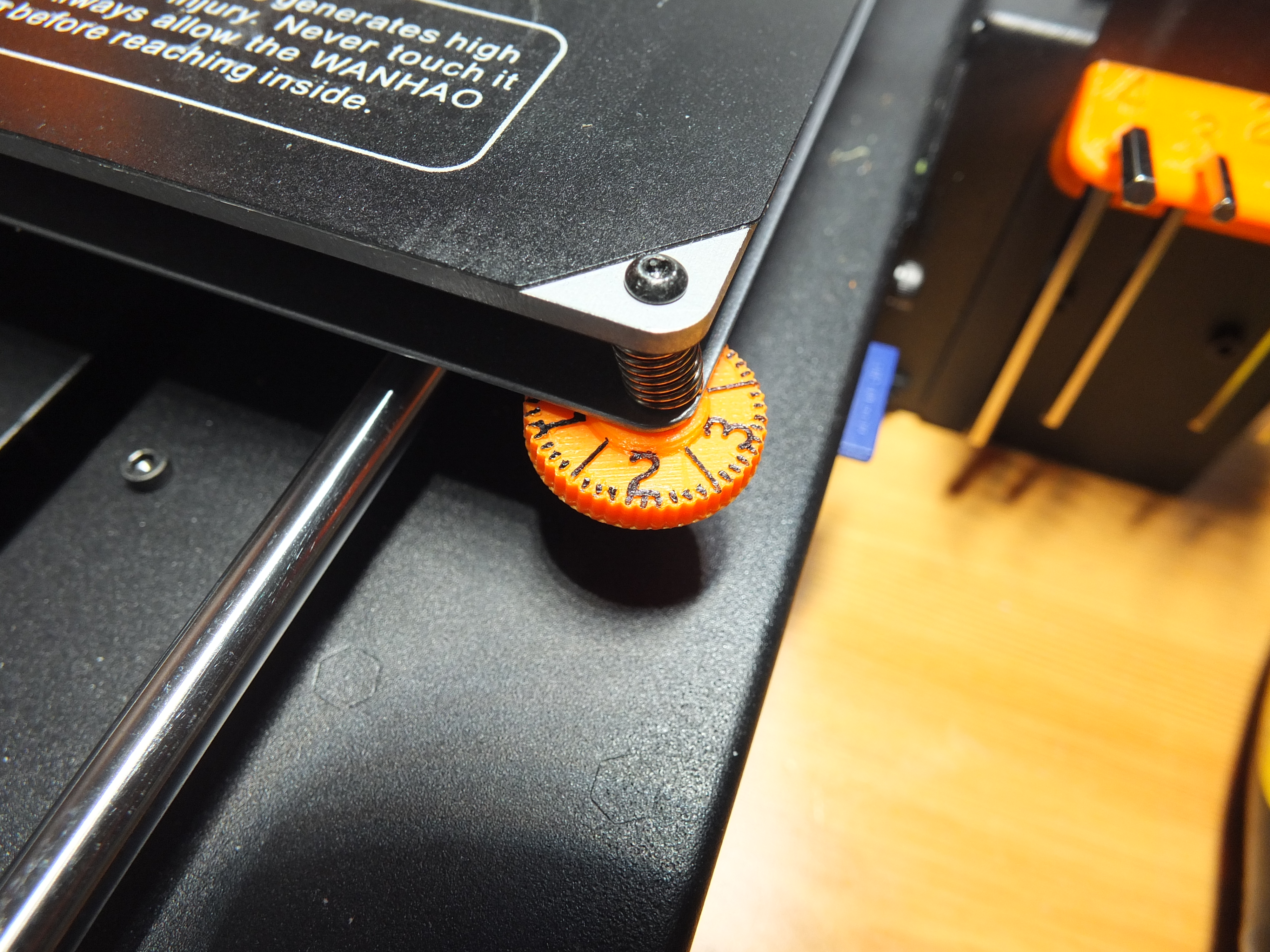 Thumbwheel M3 --- 0,5mm per turn