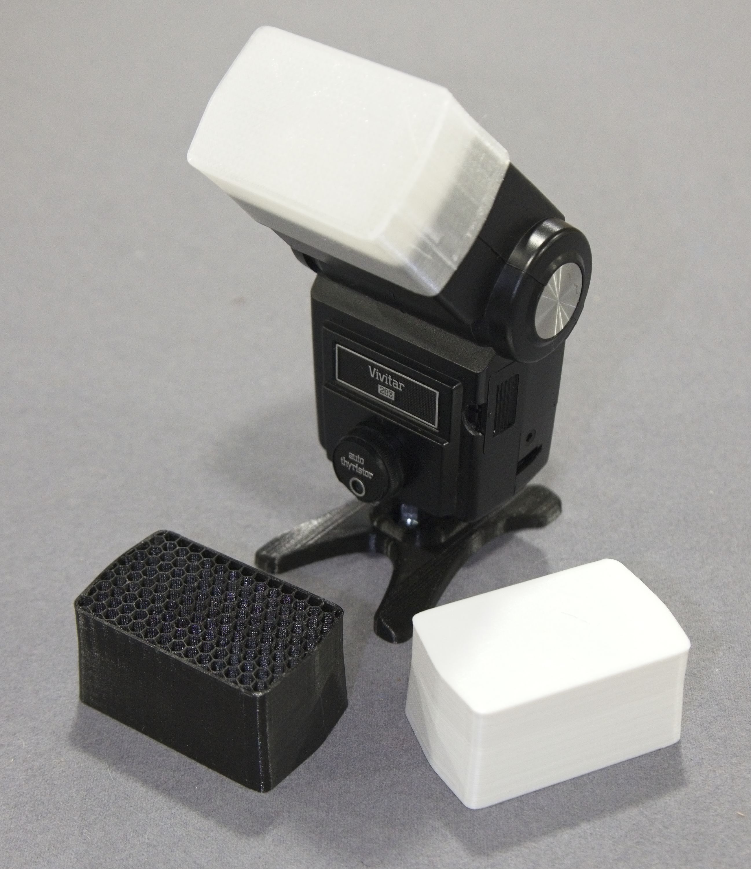 Vivitar 283 flash modifiers