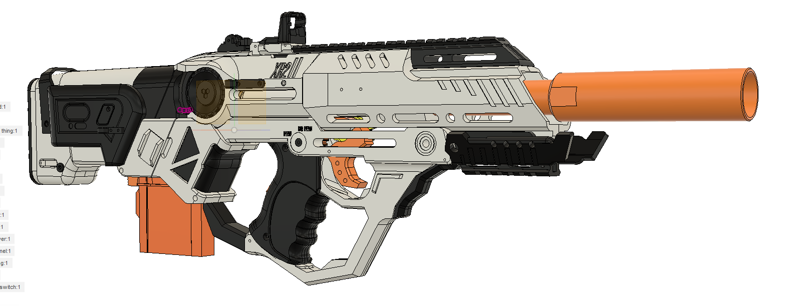MHR-B2 ---XR2 Nerf Replica