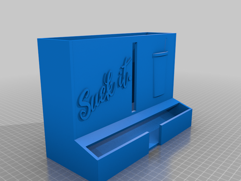 SUCK IT Straw Dispenser