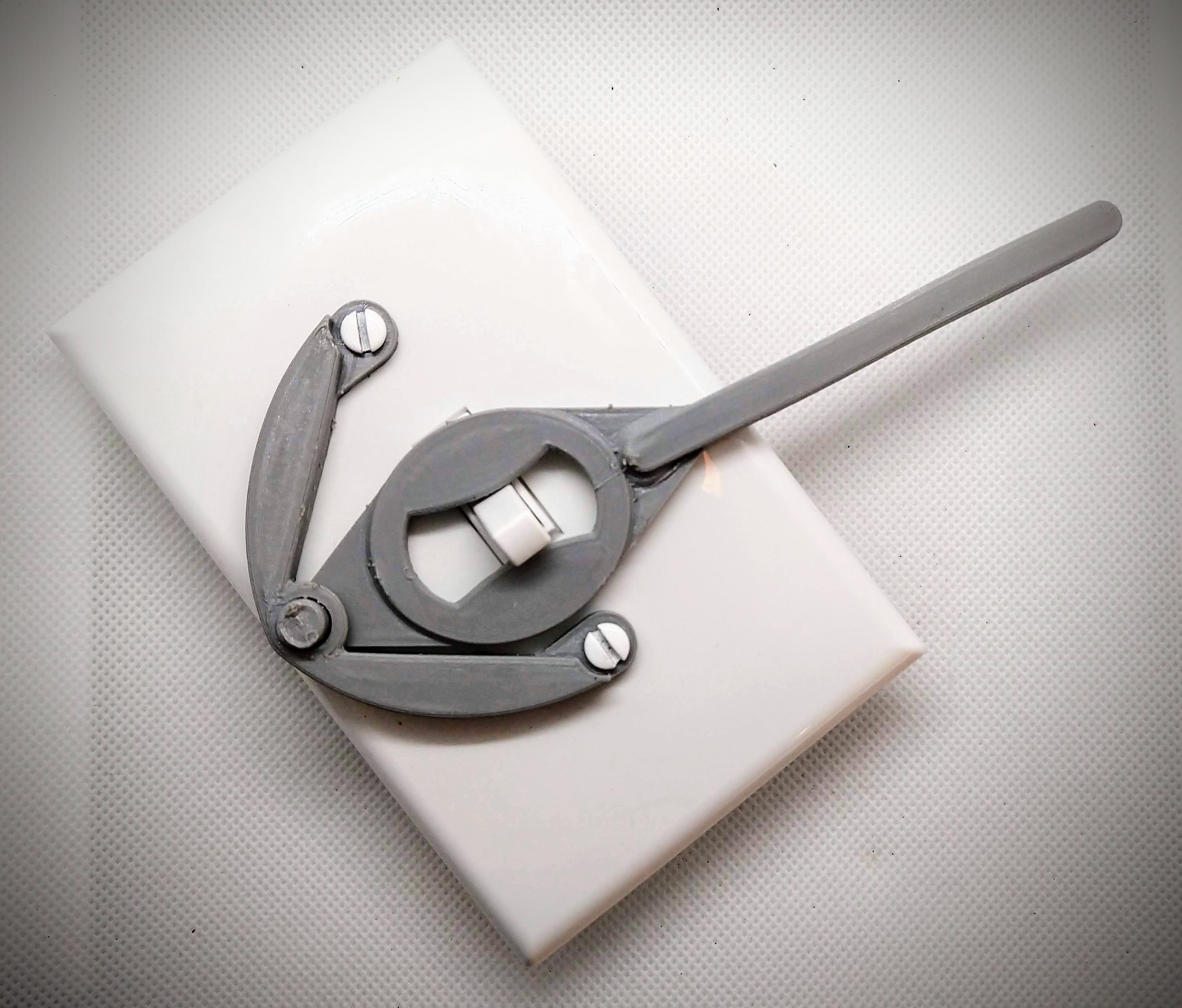 Wall switch extender (universal L or R extension)