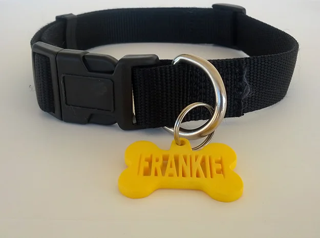 Bone Pet ID Tag