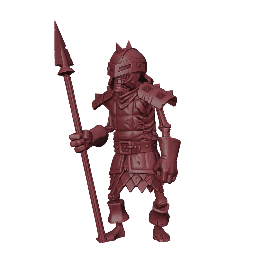 Bone spearman from Darkest Dungeon