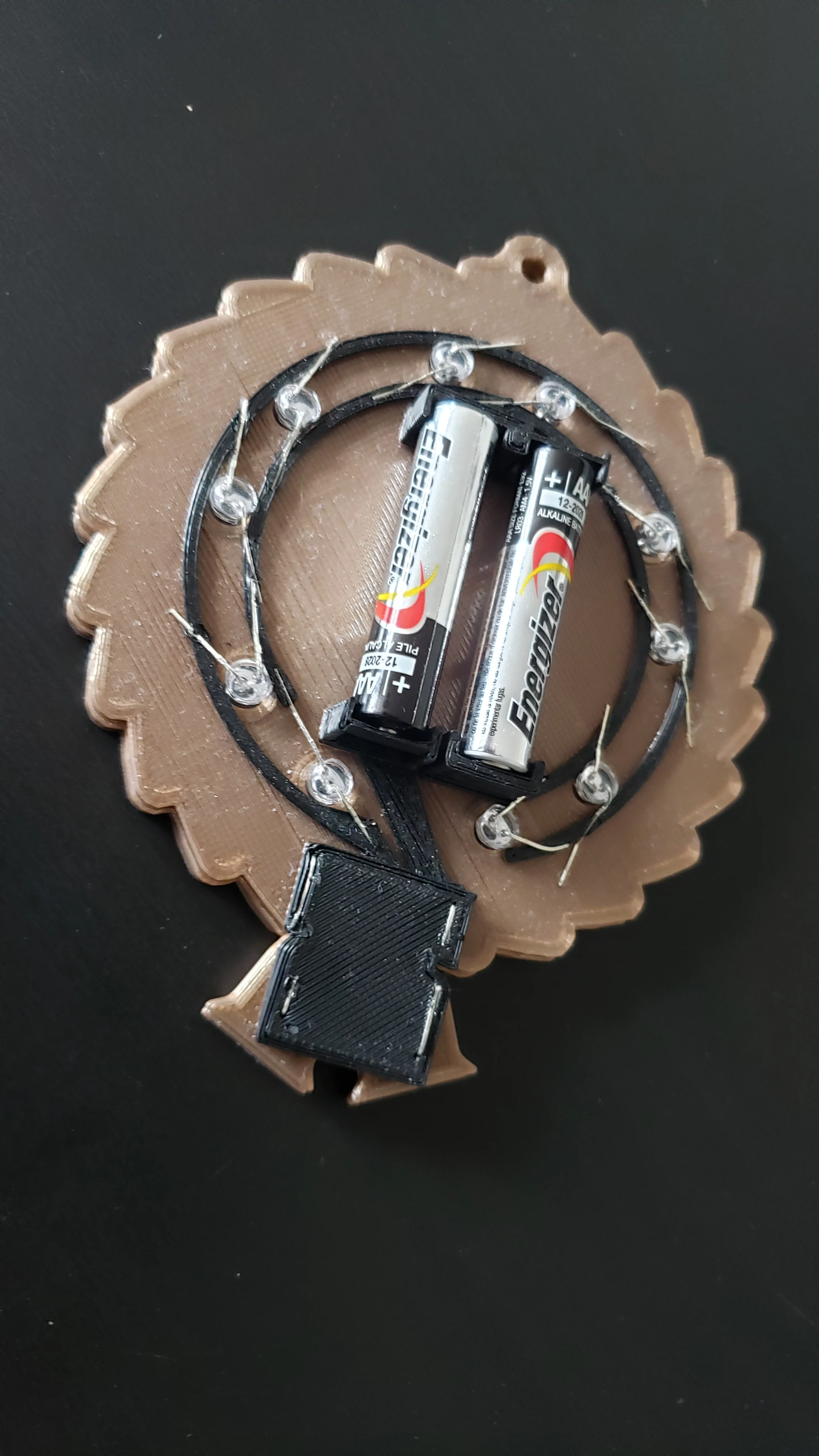 Handheld Lightup Christmas Wreath