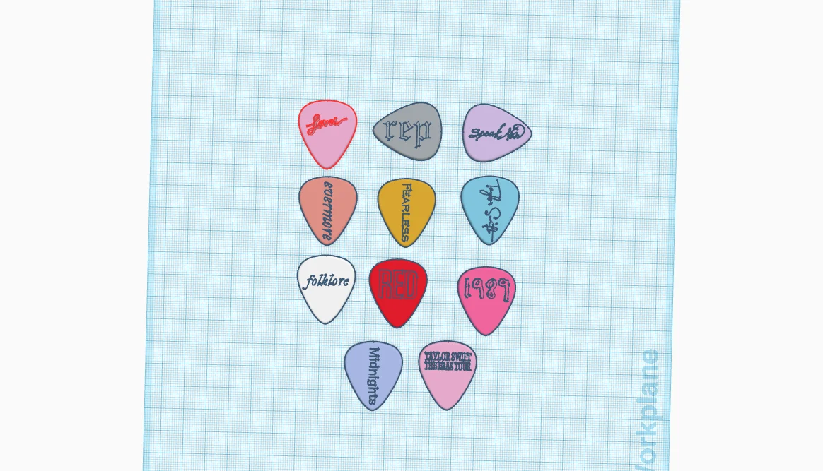 Taylor Swift Guitar Picks