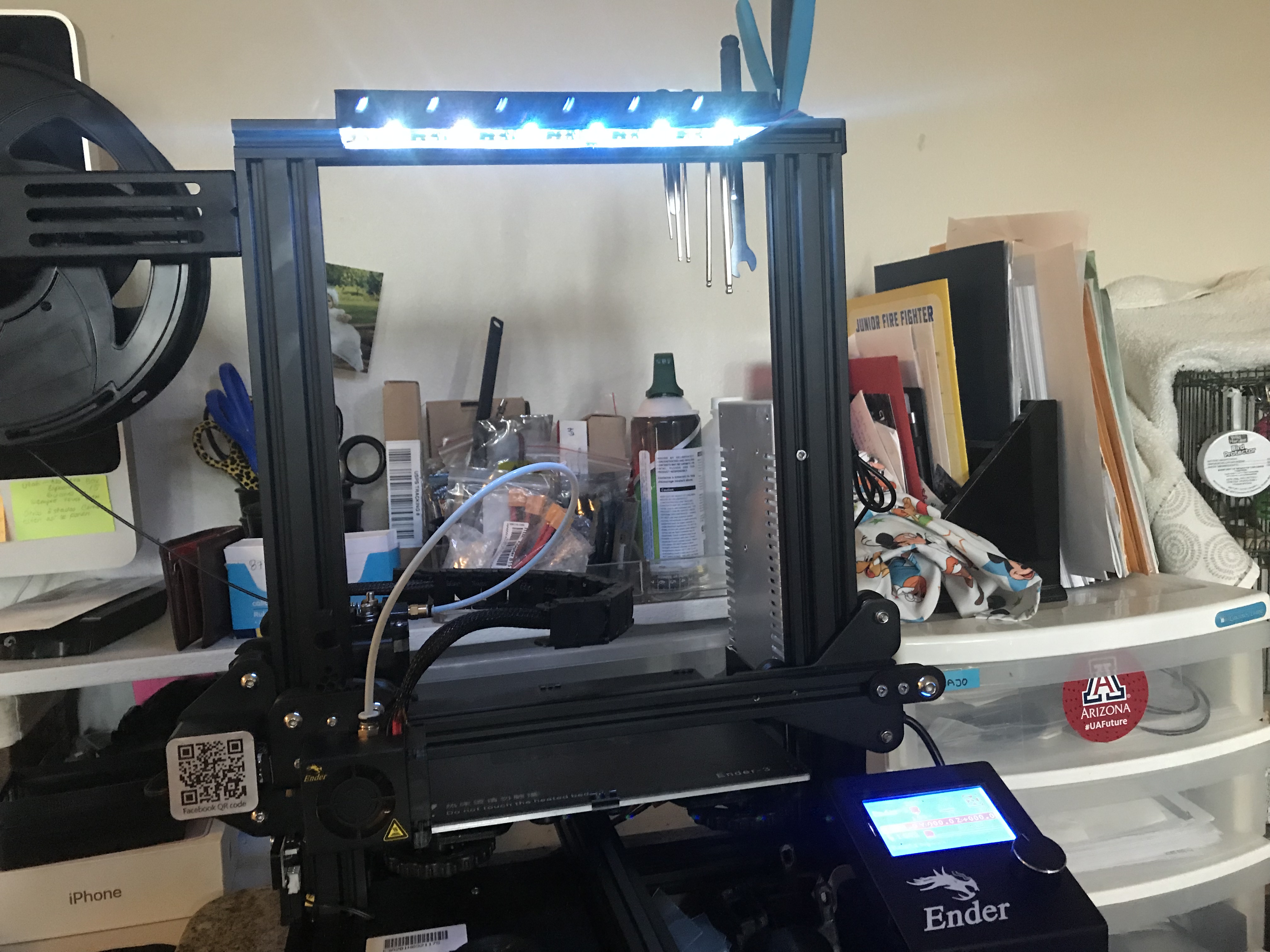 USB Light Bar and Connector Ender 3