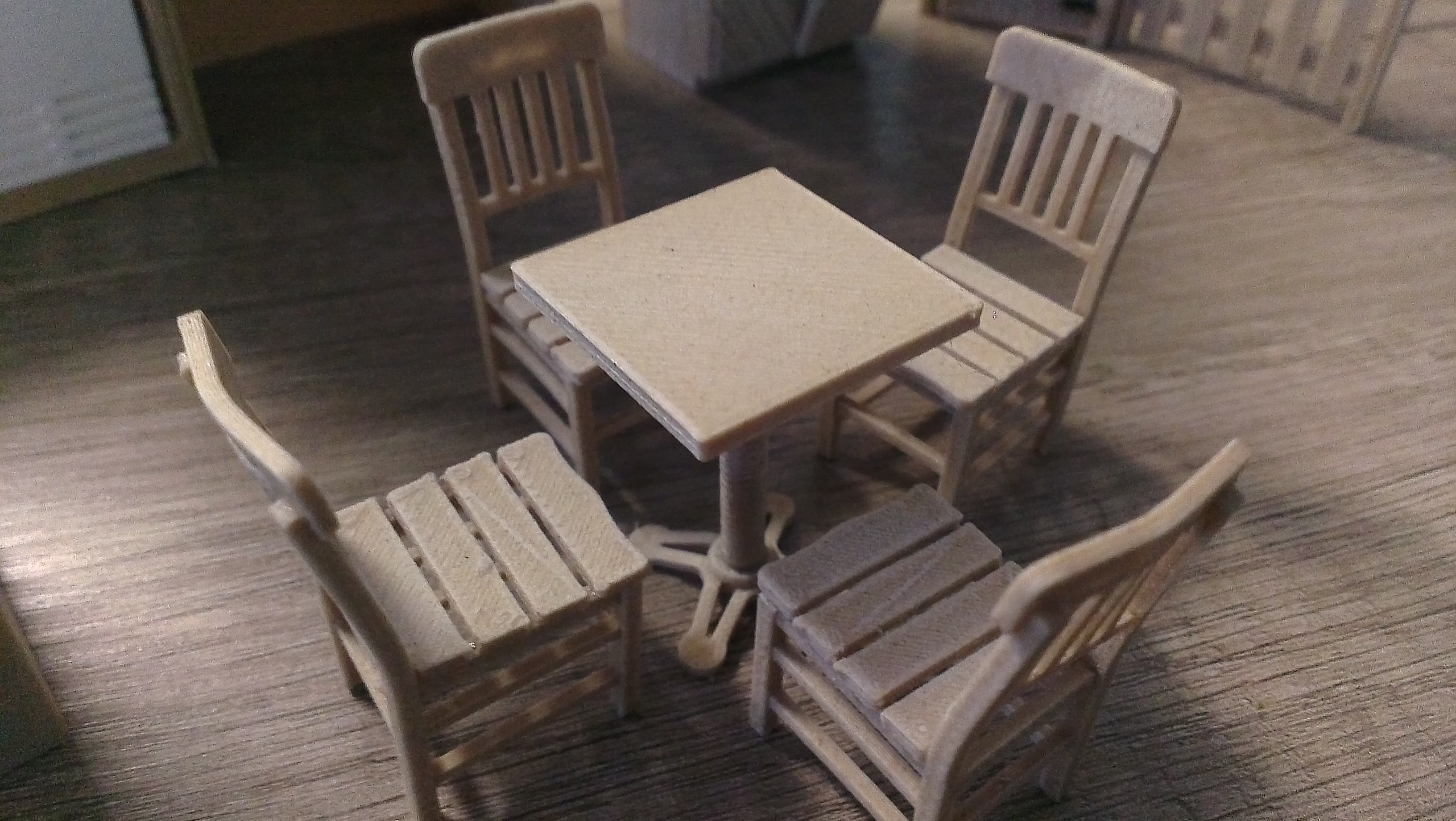 Cafe table / masa 60x60-diorama