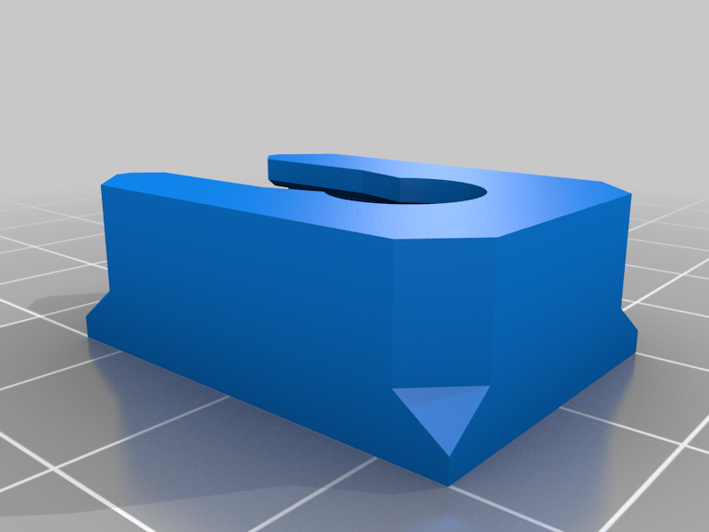 Prusa Bear rubber foot holder (for original MK3 rubber feet)