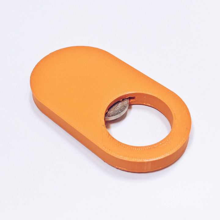 Nickel Coin Bottle Opener