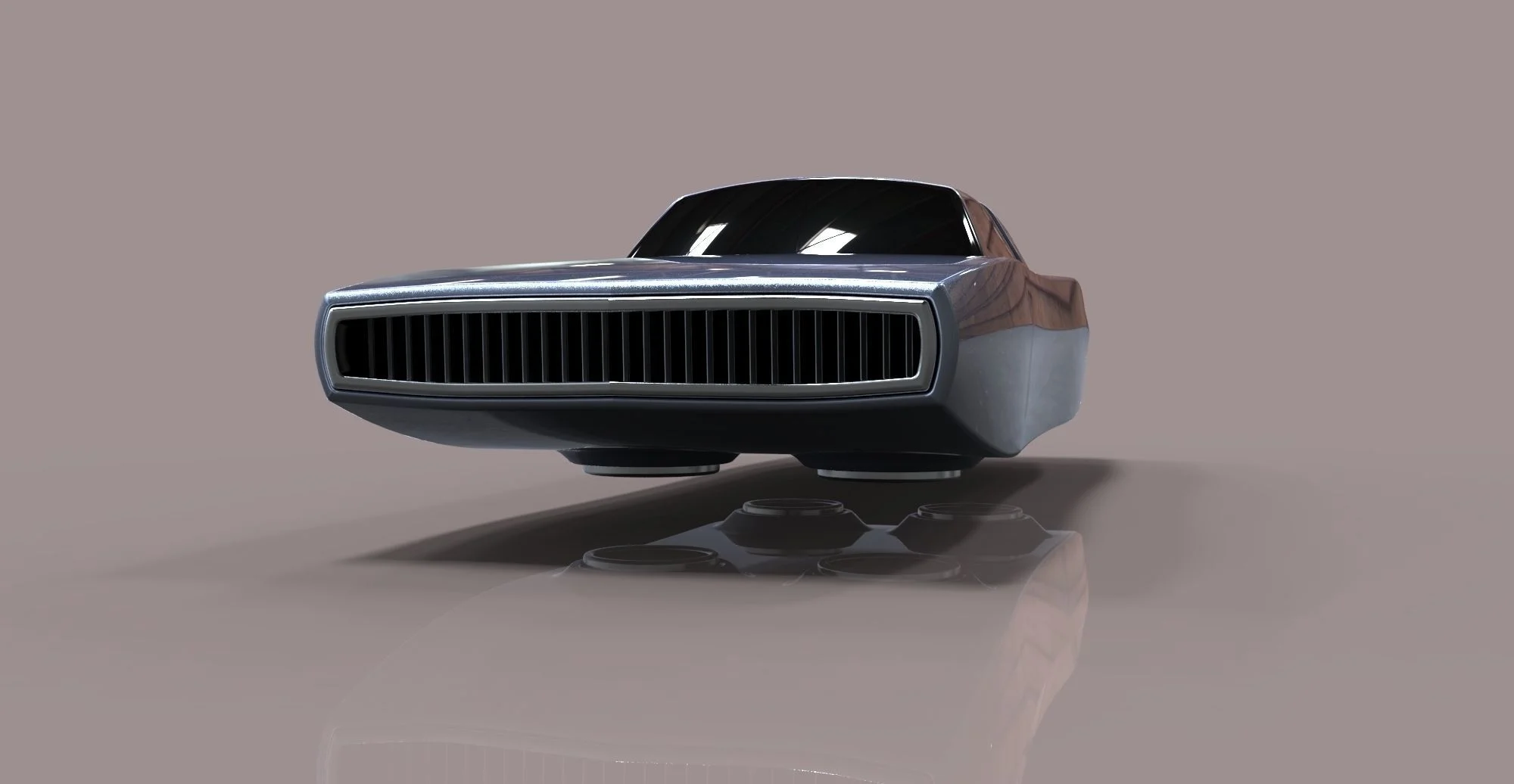 Dodge Charger Flying
